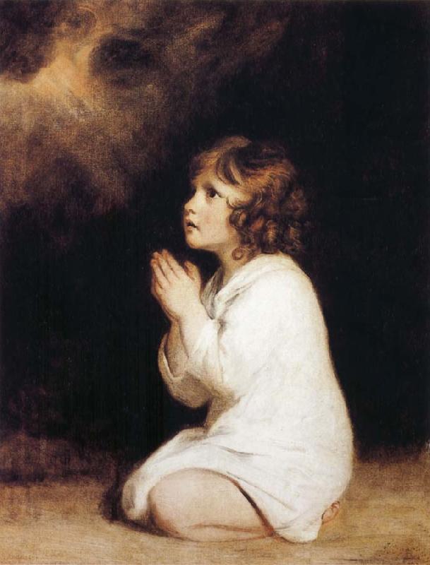 Sir Joshua Reynolds The Infant Samuel France oil painting art